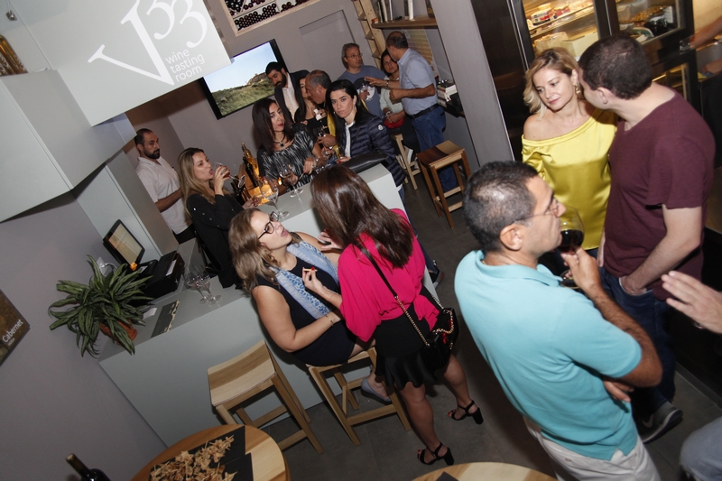 Opening of Vertical33 Wine Tasting Room